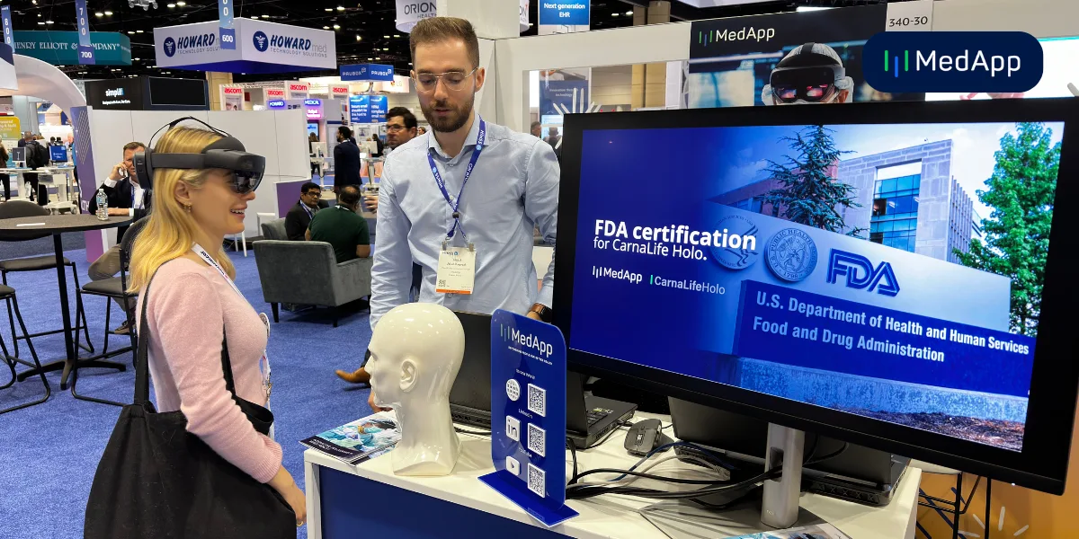 CarnaLife Holo demonstrated at HIMSS24 in Orlando