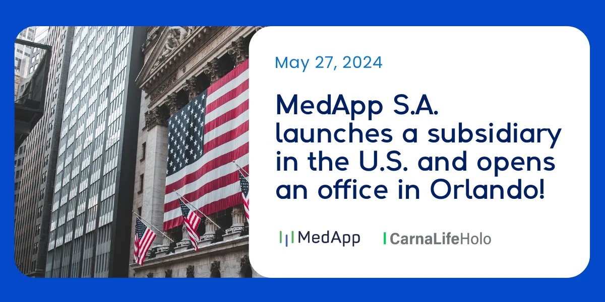 MedApp USA Inc. – the new subsidiary with an office in Orlando