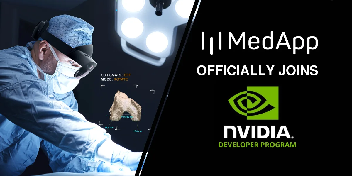 MedApp in the NVIDIA Developer Program